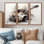 «Brown Charcoal Guitare Vibations IV», art mural musique
