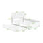 Lit plateforme tapissier avec tête de lit et lit gigogne Renzie-1356607123-1356607121