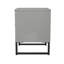 Chaelynn 45cm W Manufactured Wood Bedside Table-952372336