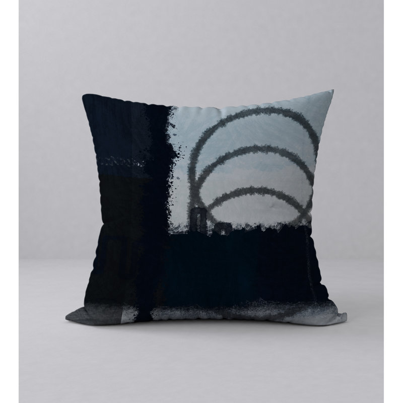 Housse de coussin décoratif carrée populaire Vanish, H 18 po x l 18 po