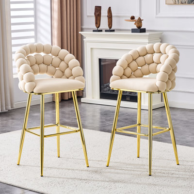 Ensemble de 2 tabourets de bar Modern