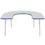 Table d'activité en fer 60 "x 66" avec pieds réglables-573455673-538156477-570051456