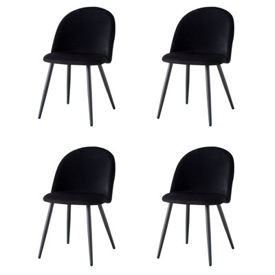 Adebola 43cm H Upholstered Metal Side Chair