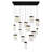 Braxten 14 - Light Dimmable LED Square Chandelier-94314924