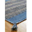 Dolley Cotton Striped Area Rug in Teal-903006031