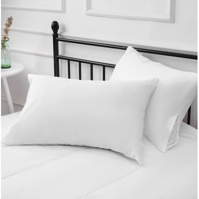  Cotton Blend Zipper Pillow Protector