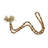 Mango Wood Handmade Hexagon Carved Geometric Long Beaded Garland with Tassel-71097644