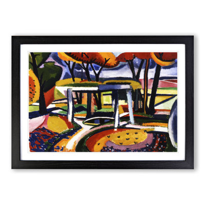 Forest Landscape by Henry Lyman Sayen - Framed Print