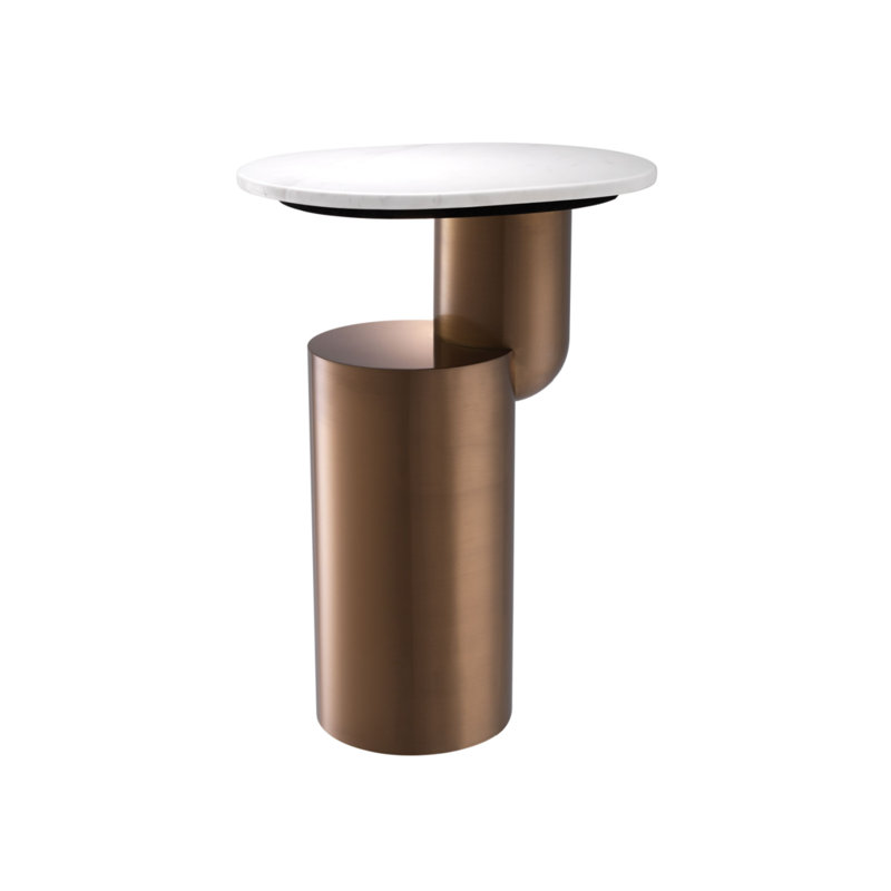 Tosca Marble Top End Table
