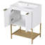 Ensemble de meuble-lavabo simple 24 po Mukhtiar