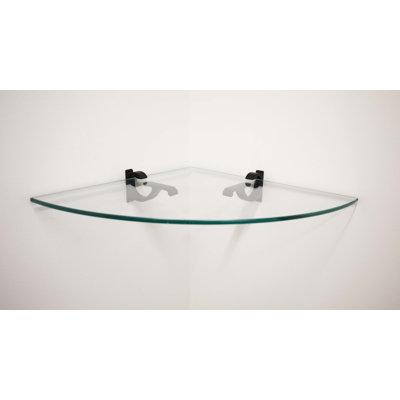 Glass Corner Shelf