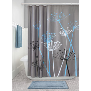 Thistle Floral Shower Curtain