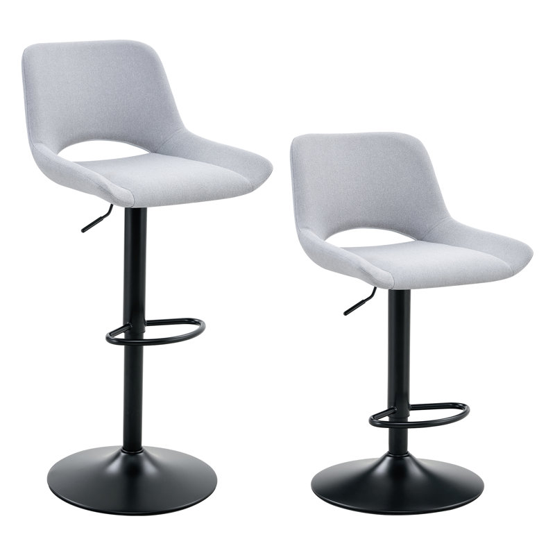 Ensemble de 2 tabourets de bar réglables Modern