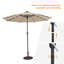 Parasol de marché éclairé 108 po Donza-1610381134