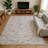 Premium Machine Washable Honig AMF1660 Geometric Rug-244656083