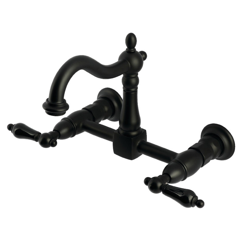 Robinet de pont Duchess, Noir mat