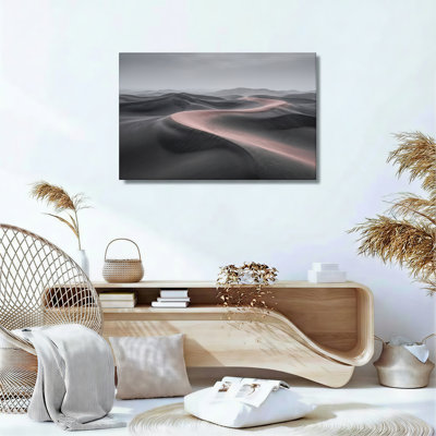 Desert Dunes Canvas Wall Art Oil Painting Print Set Of 1
