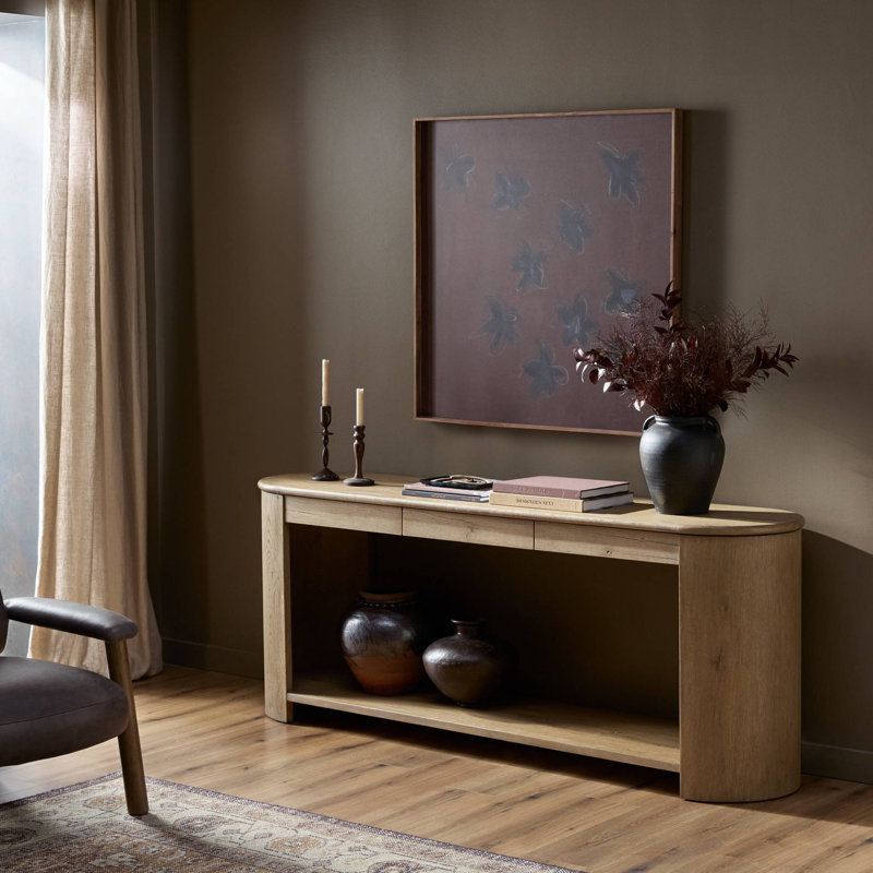 Lovella 79'' Console Table, Brown