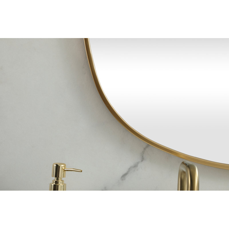 Miroir Bertin, 60 po x 30 po , Laiton