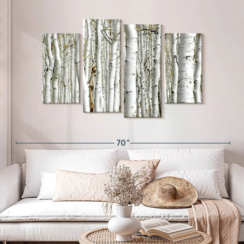 Alvord Birch Wood, 32" H x 52" W
