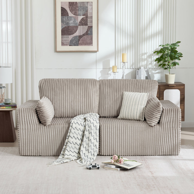 Two Coners, Corduroy Light Gray