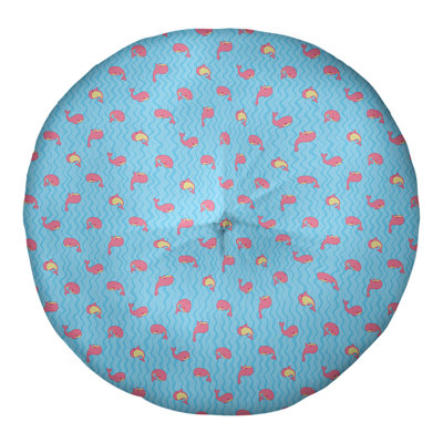 Coussin de sol baleines