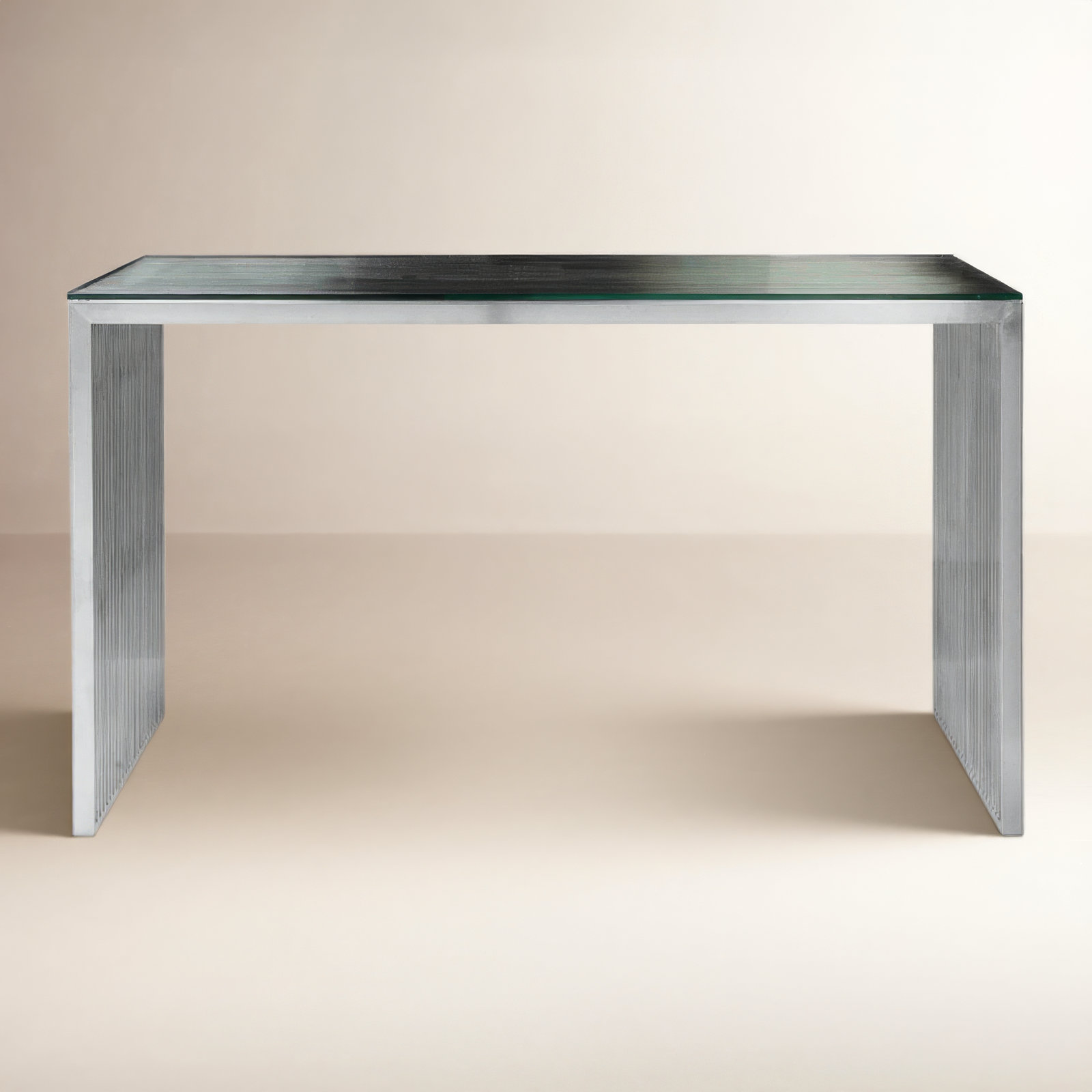 Jules Writing Desk, Silver