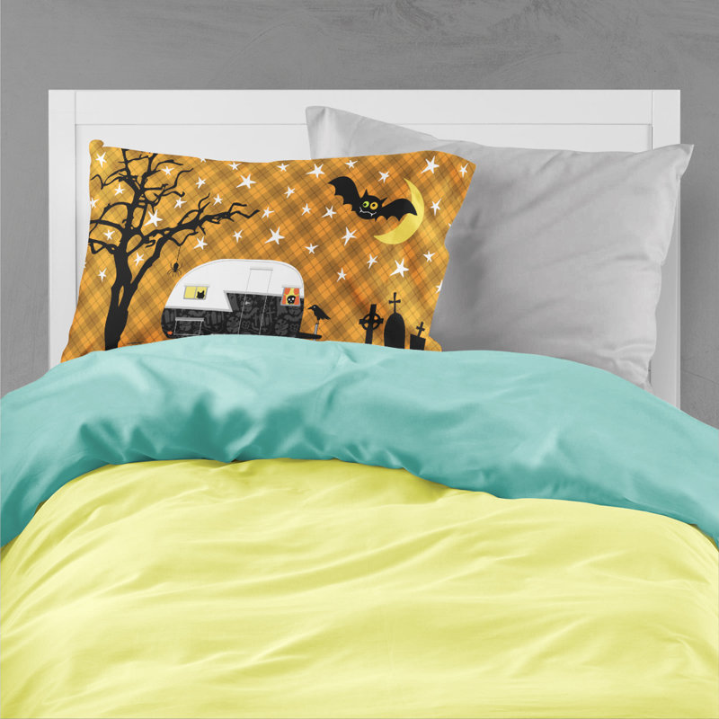 Taie d’oreiller d’halloween camper