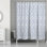 Scharron Geometric Shower Curtain