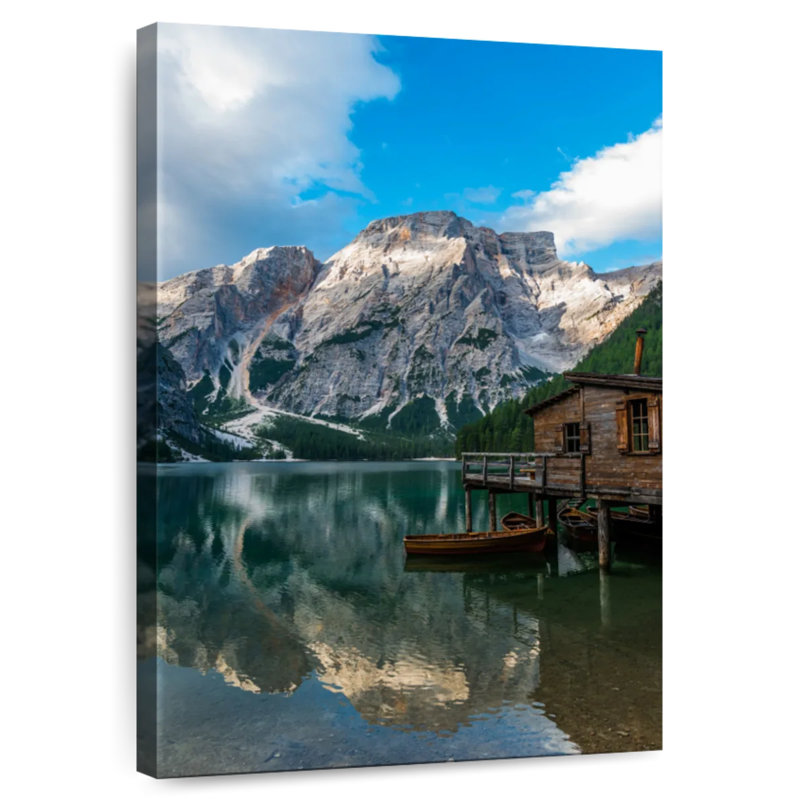 Lake Prags Boatshed, 39" H x 26" W