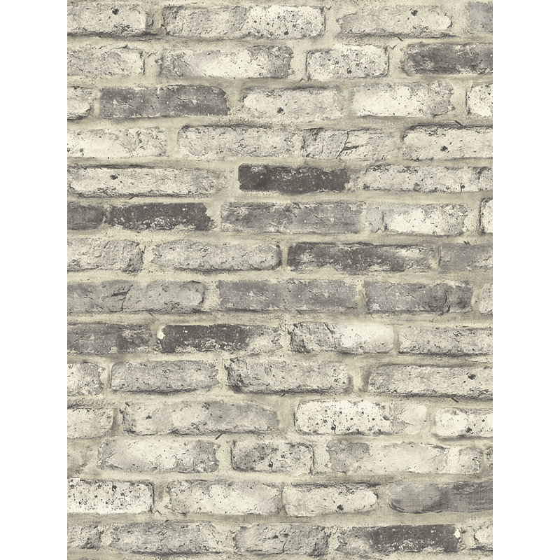 Bryanna Peel & Stick Brick Roll, Red
