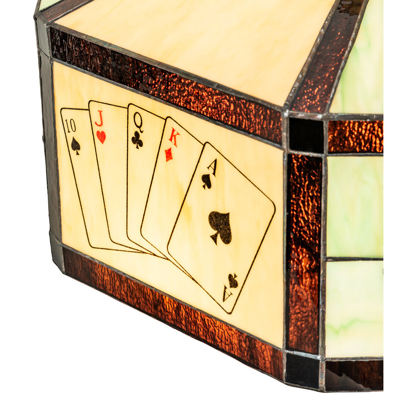 21" Wide Poker Face Shade