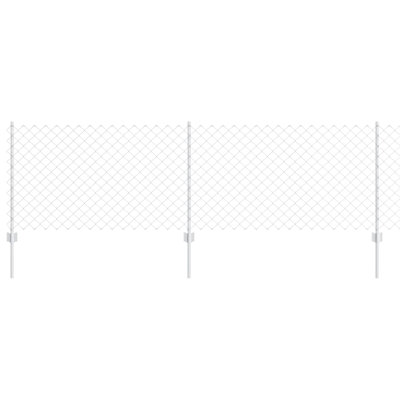  Garden Fence Set Set Of 2 Galvanised Steel Large Durable