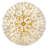 Marianne 9 - Light Steel Dimmable Chandelier