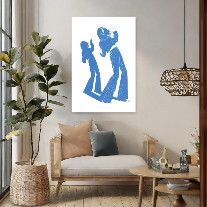 Art contemporain, art contemporain romantique, H 48 po x l 32 po