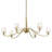 Uttermost Barcelona 6 Light Brass Chandelier