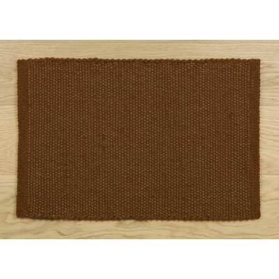 Solid Colour Wool Area Rug