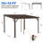 Patio Gazebo Lean to Wall Mounted Pergola with Sloping Galvanized Steel Roof-119304846-114248693