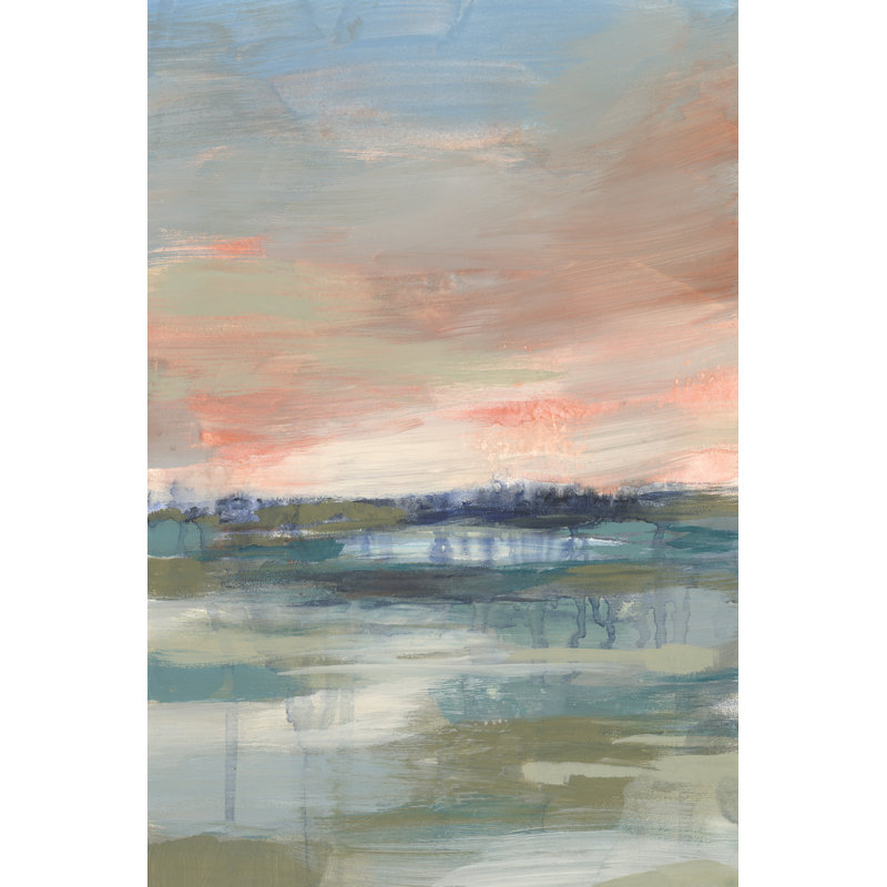Vast Marsh I by Jennifer Goldberger - Wrapped Canvas Painting, 122cm H x 81cm W