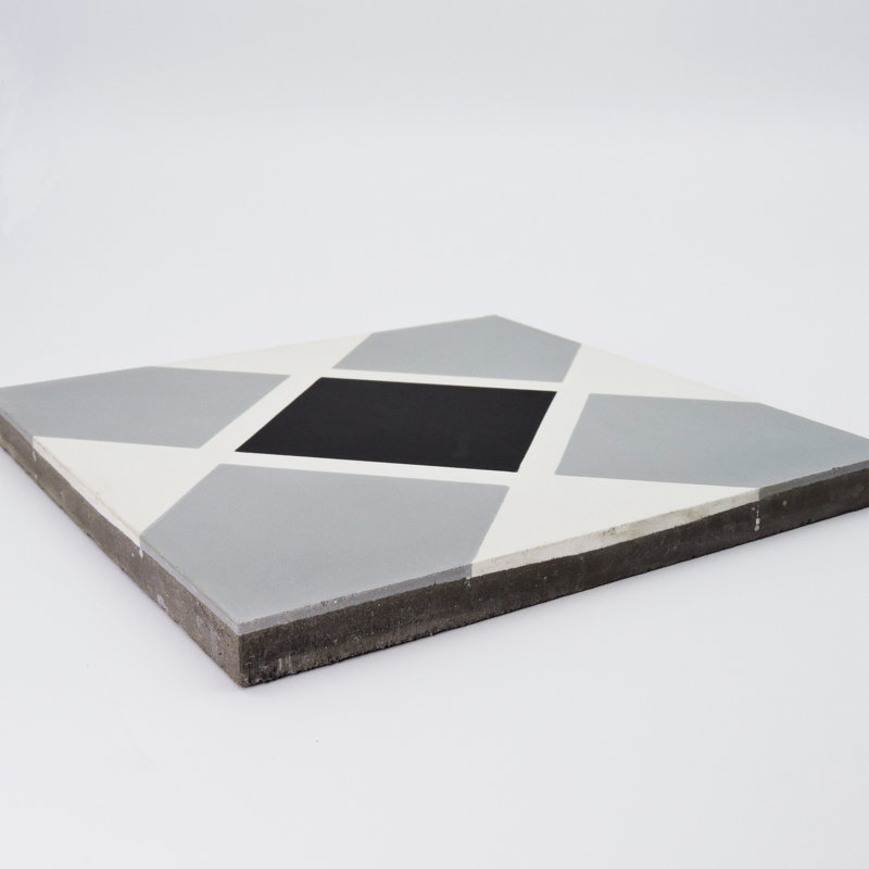 Massa 8" x 8" Cement Patterned Wall & Floor Tile