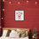 «Ho Ho Ho Jolly Santa Claus», reproduction sous verre encadrée, design par Elena Fay