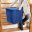 Contenant de rangement à couvercle verrouillable 26 gallons avec poignées Sterilite, bleu