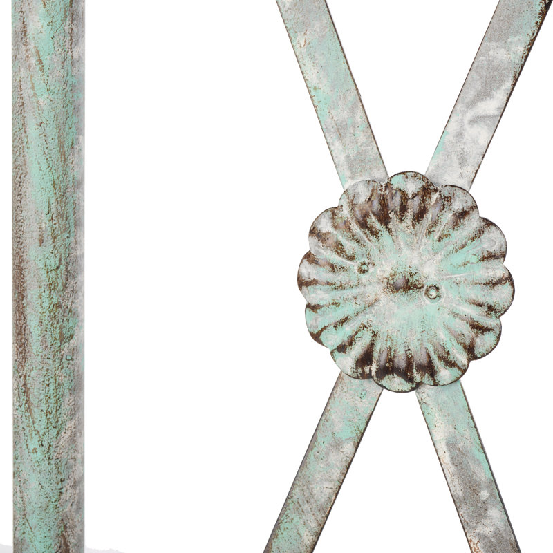 15.7'' W x 54.3'' D Iron Arbour, Antique Dark Green