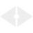 10"W x 6 5/8"H x 2"ID x 3 1/2"C x 1"P Diamond Architectural Grade PVC Contemporary Ceiling Medallion, Two Piece-36073037