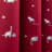 Hula Silver Foil Dinosaur Printed Polyester Blackout Curtain-1502881107-1502881104