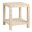 Montrail Raffia Square End Table