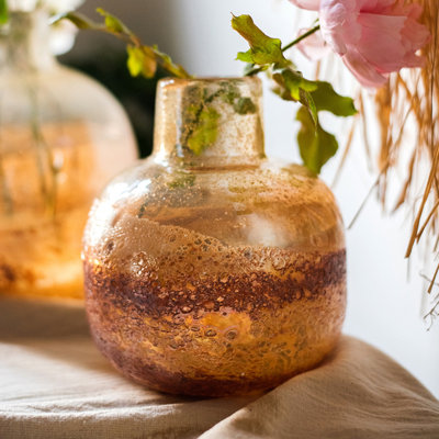 Blacfore Handmade Glass Table Vase