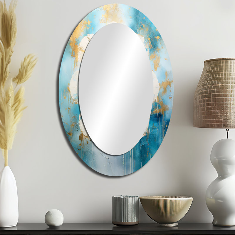 Miroir mural Divine Mandala, 36 po x 24 po