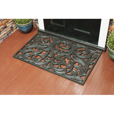 Tapis de porte d'extérieur 39 po x 24 po Aquadale