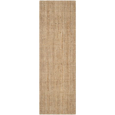 Williams Solid Colour Jute / Sisal Hand Woven Area Rug